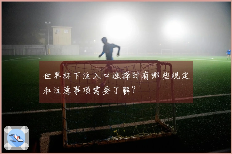 世界杯下注入口选择时有哪些规定和注意事项需要了解？